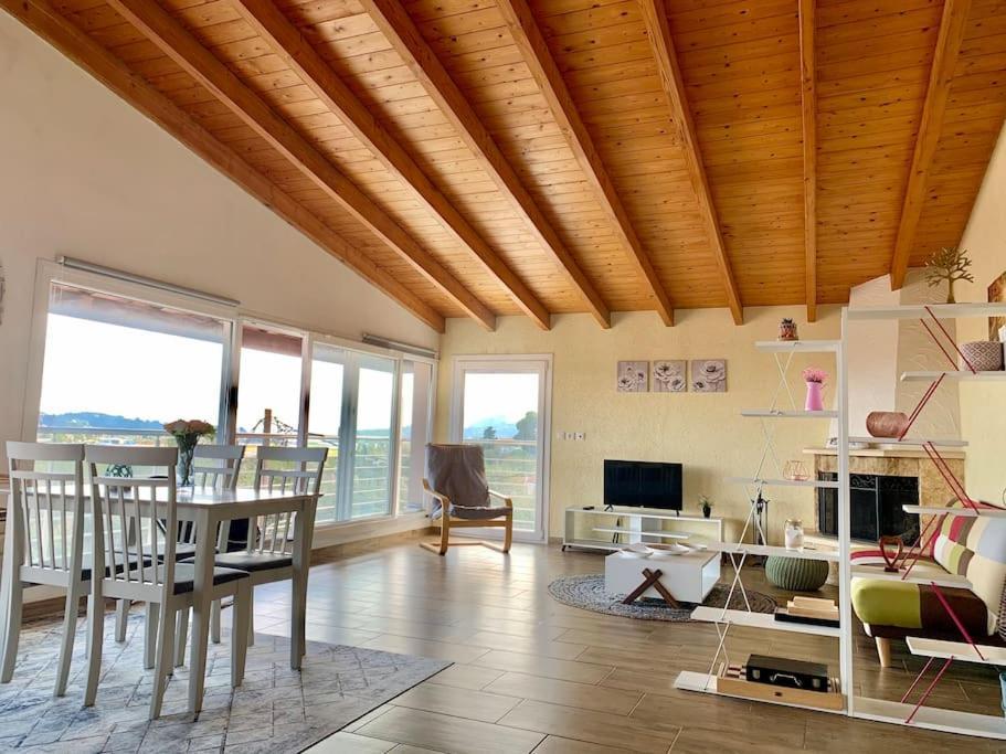Ferienwohnung Panoramic Penthouse Corfu Town With Amazing Views Exterior foto