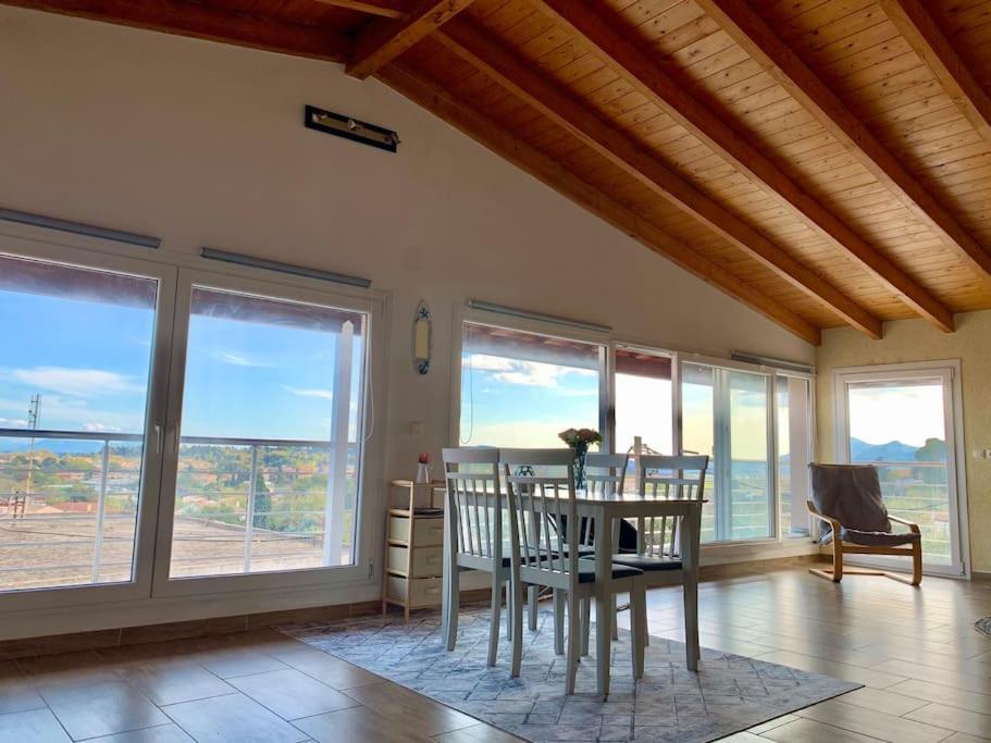 Ferienwohnung Panoramic Penthouse Corfu Town With Amazing Views Exterior foto