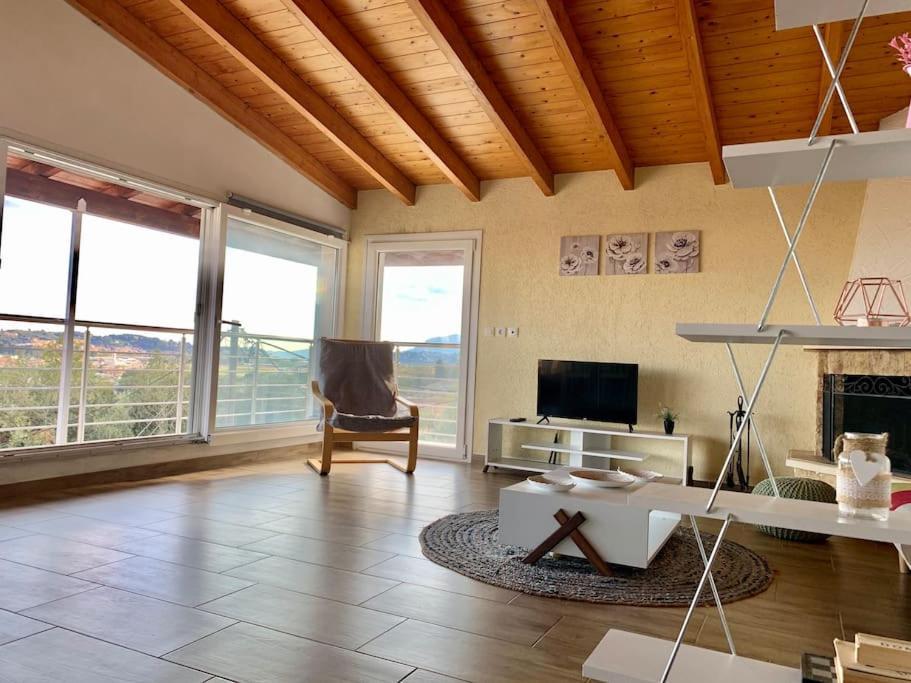 Ferienwohnung Panoramic Penthouse Corfu Town With Amazing Views Exterior foto