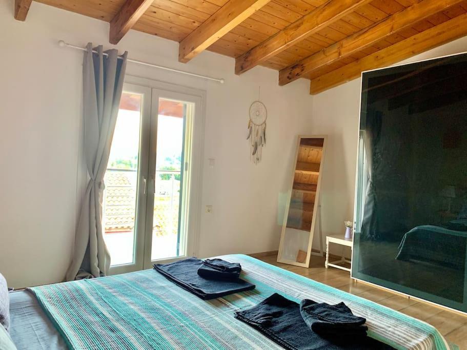 Ferienwohnung Panoramic Penthouse Corfu Town With Amazing Views Exterior foto