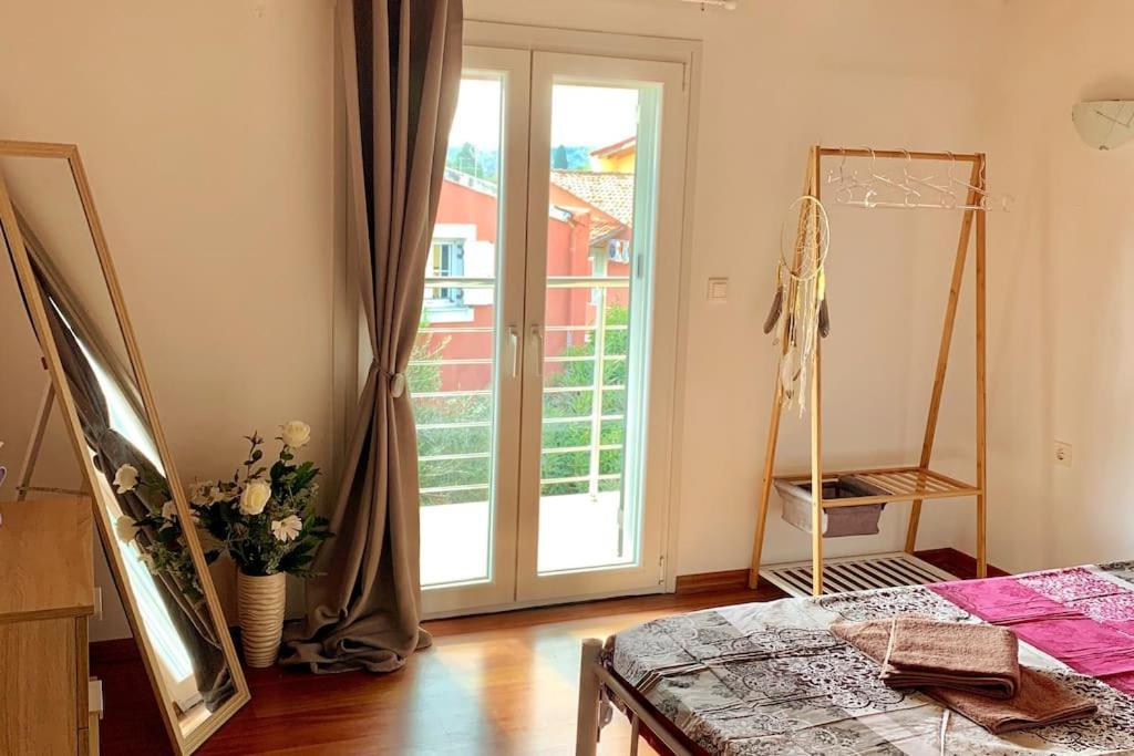 Ferienwohnung Panoramic Penthouse Corfu Town With Amazing Views Exterior foto